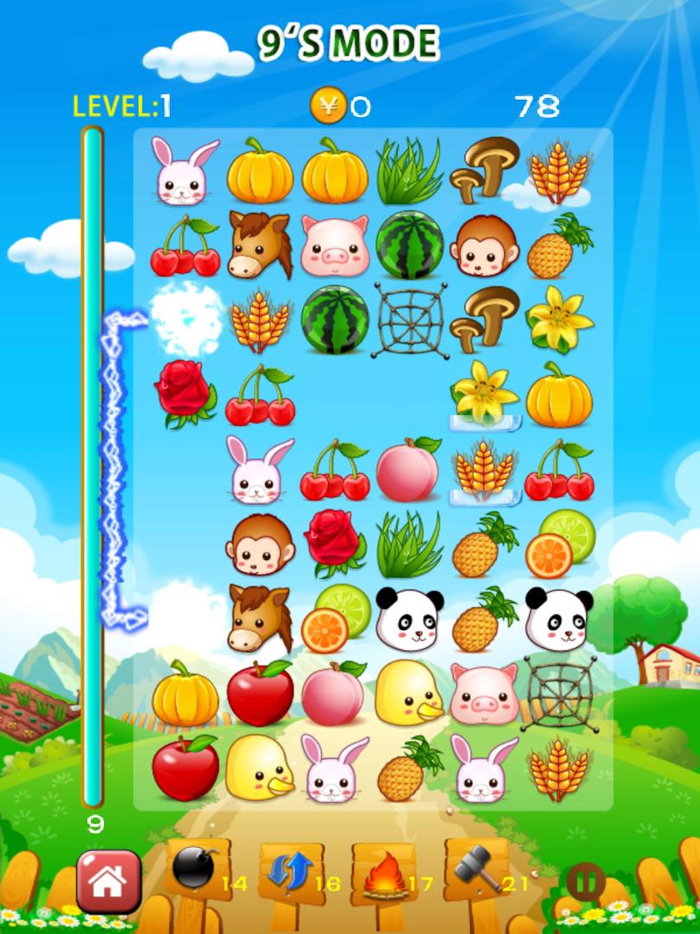 Tap Finger Fruit Link Speed