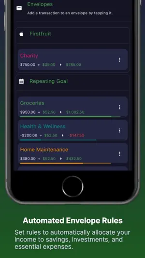 Valet Budget screenshot 2