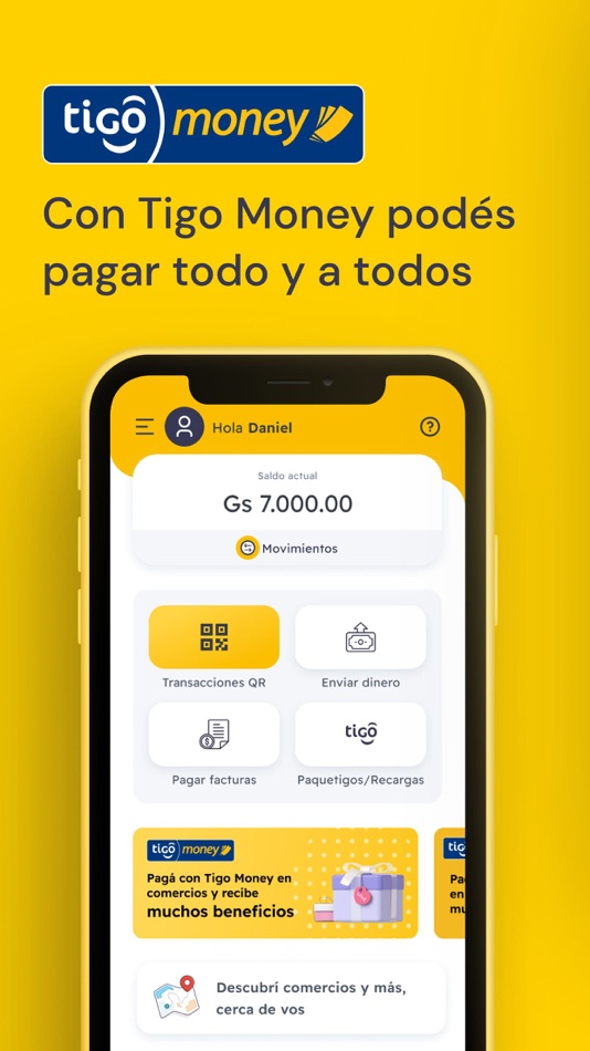 Billetera Tigo Money Paraguay - 8.0.14 - (iOS)