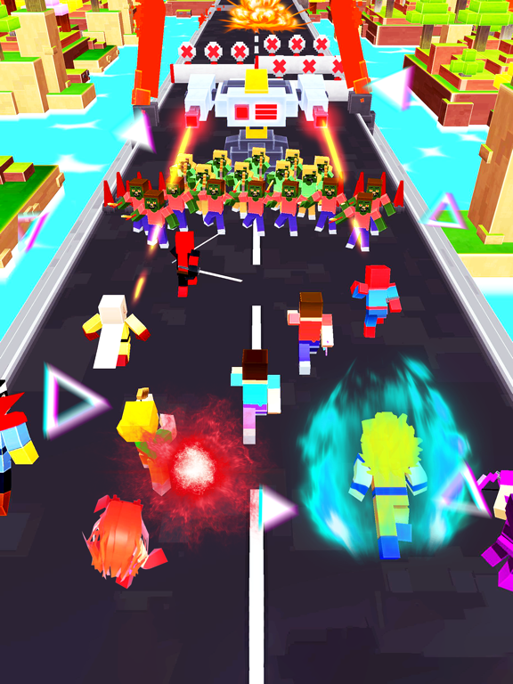 Hero Craft Merge: Run & Battle iPad screenshot 6 - Games app