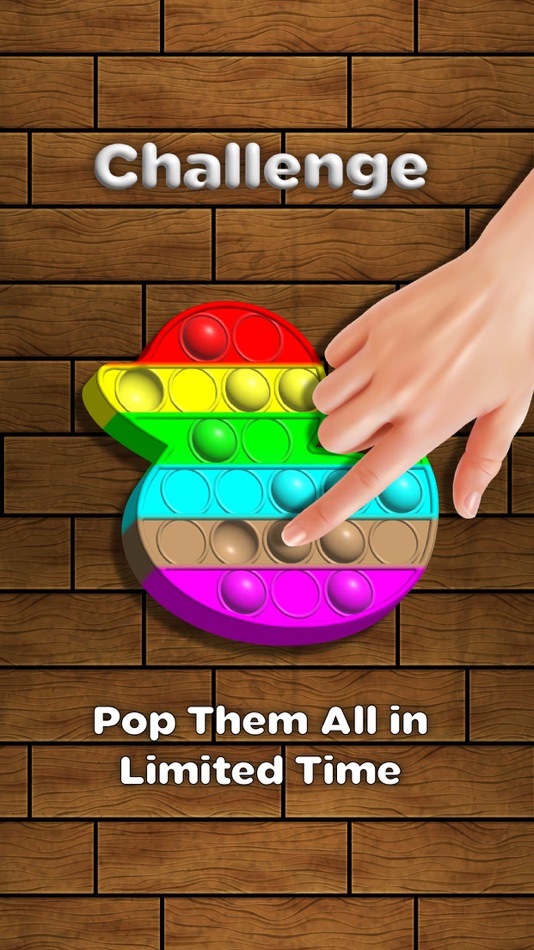 #3. Antistress Pop it Fidget Toys (iOS) Przez: Muhammad Tufail Noor