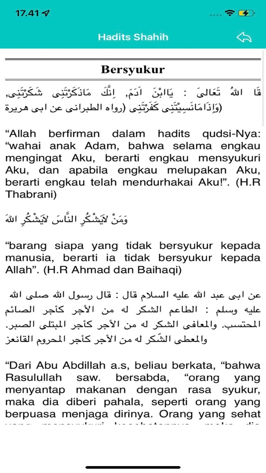 #3. Hadist Shahih (iOS) Podle: hendri saputra