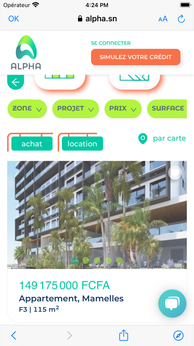 Alpha Digicrédit Screenshot