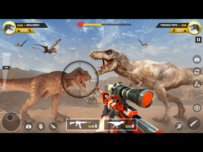 Dinosaur FPS Gun Hunting Games