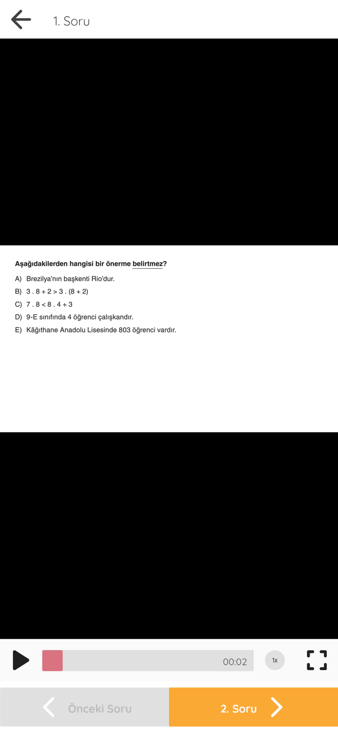 Doğan Akademi Video Çözüm