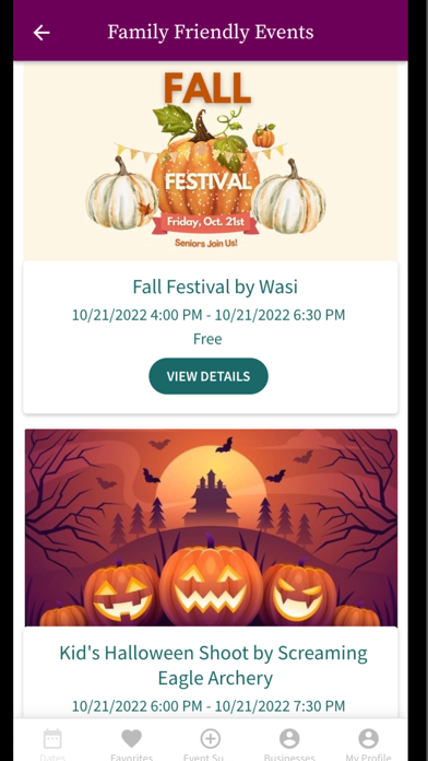 MatSu Events and Food Trucks Screenshot