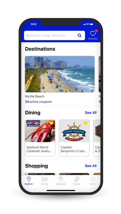 MB Coupon - Myrtle Beach Screenshot