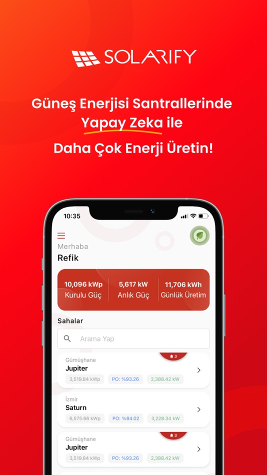 #1. Solarify (iOS) By: LOGGMA YAZILIM ELEKTRİK ELEKTRONİK A.Ş.