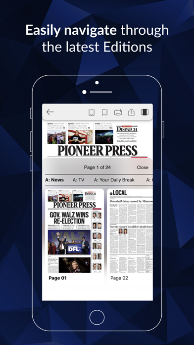 Pioneer Press e-Edition screenshot 2