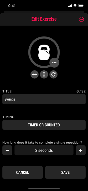 Streaks Workout Screenshot