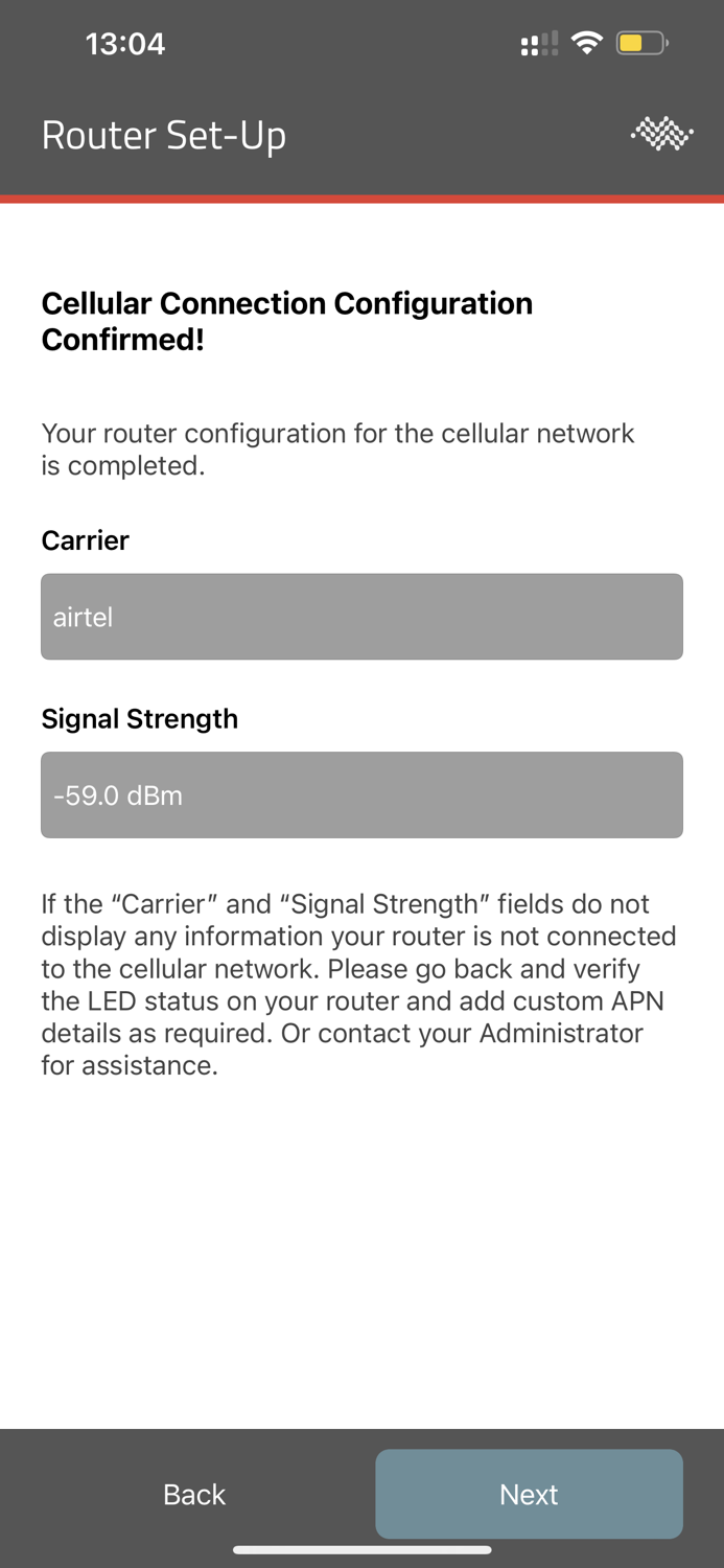 AirLink Registration