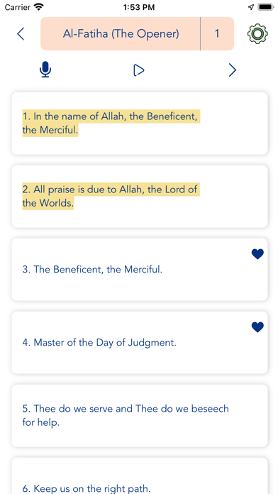 Holy Quran Audio Offline Screenshot