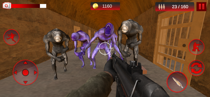 Zombie 3D Alien Creature