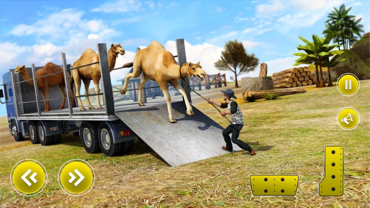 Animals Transporter Truck Game screenshot-3