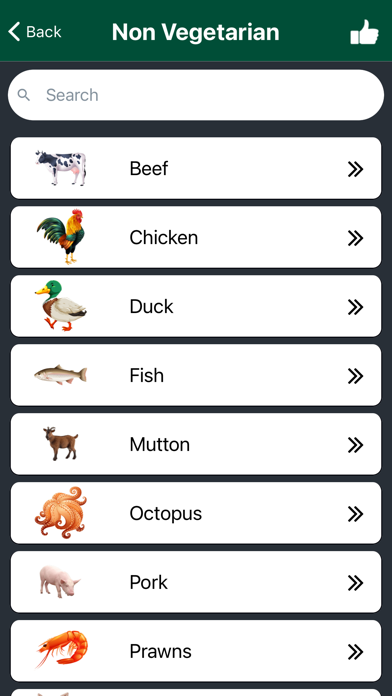 Nutrition Facts & Benefits Screenshot