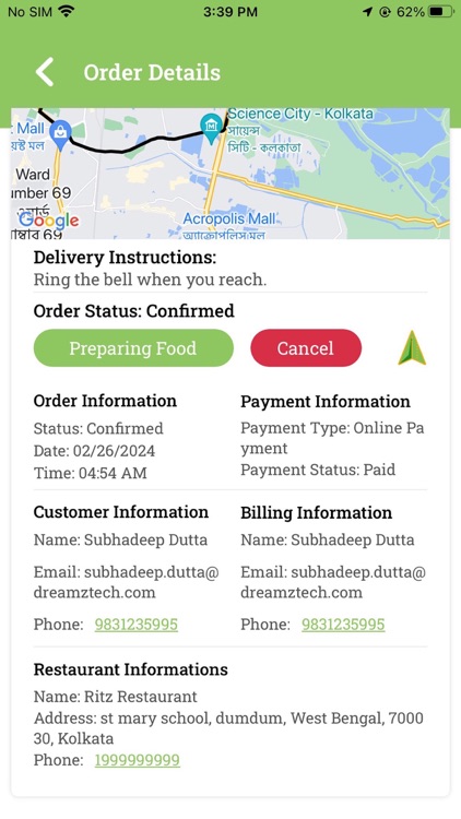 TropiCart Delivery Partner