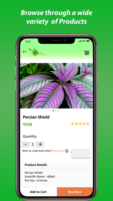 Oxygreens - Buy Plants Online Screenshot