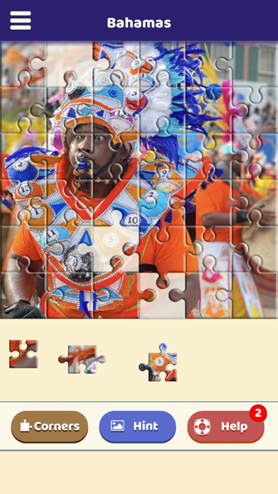 Bahamas Sightseeing Puzzle Screenshot