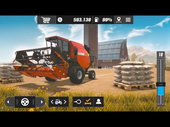 Tractor Farming Offline Games screenshot 2