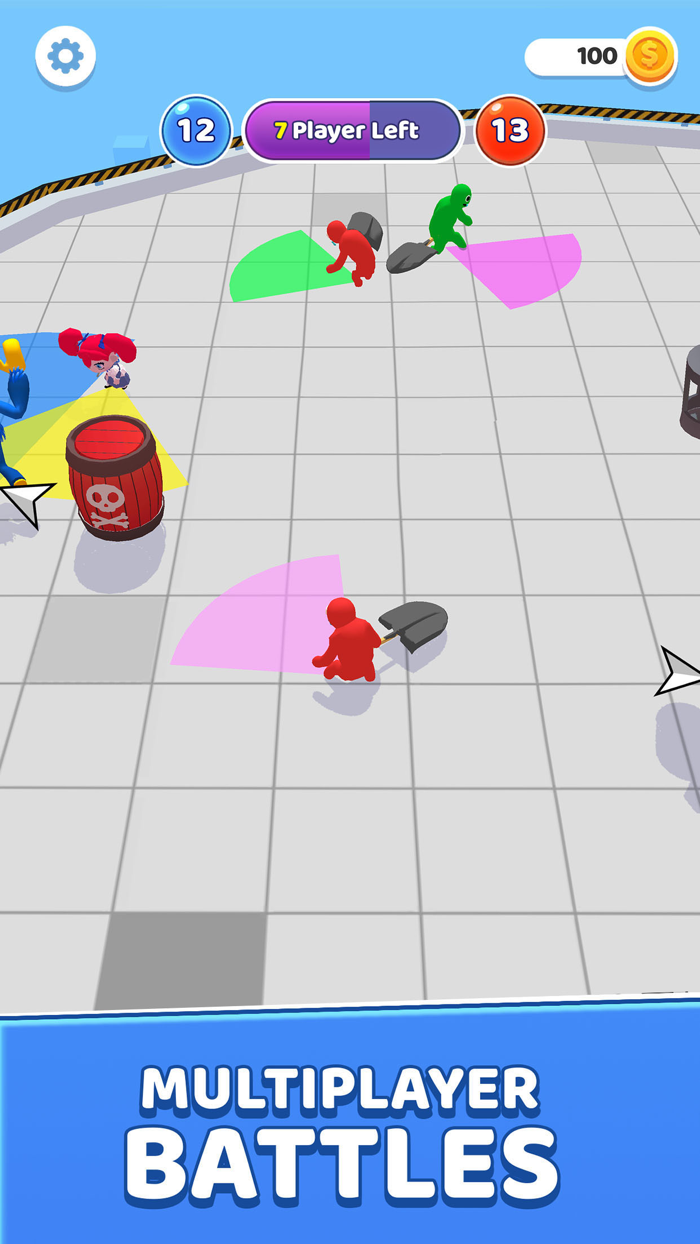 Smashers io Blue Monster