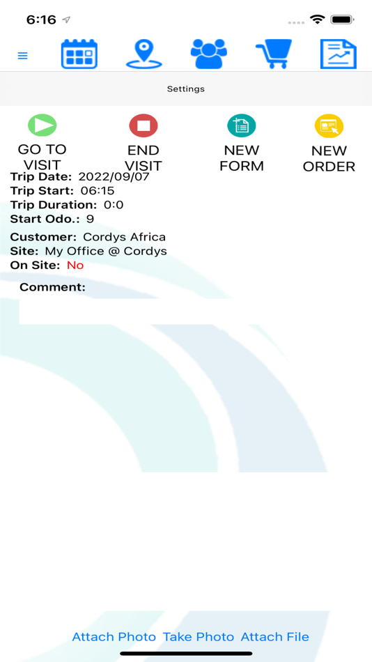 #3. Representative Tracking Module (iOS) 由: Cordys Africa (Pty) Ltd