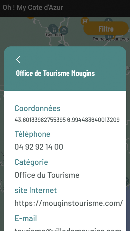#4. Oh! My Côte d'Azur (iOS) 由: CCI Nice Côte d'Azur
