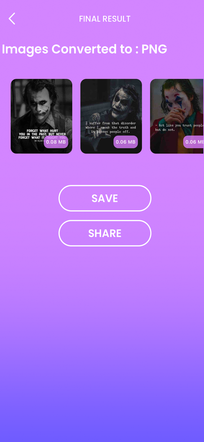 Image Converter - JPEG PNG
