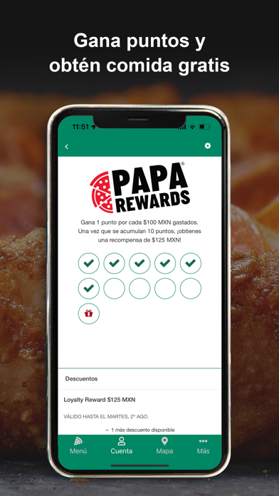 PapaJohn's Mexico Screenshot