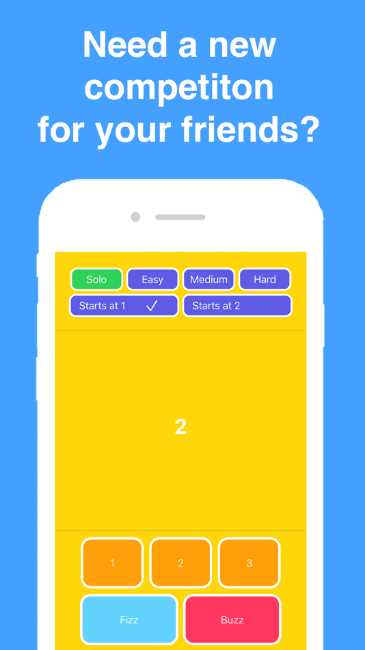 #1. FizzBuzz Battle (iOS) 由: Luke Drushell