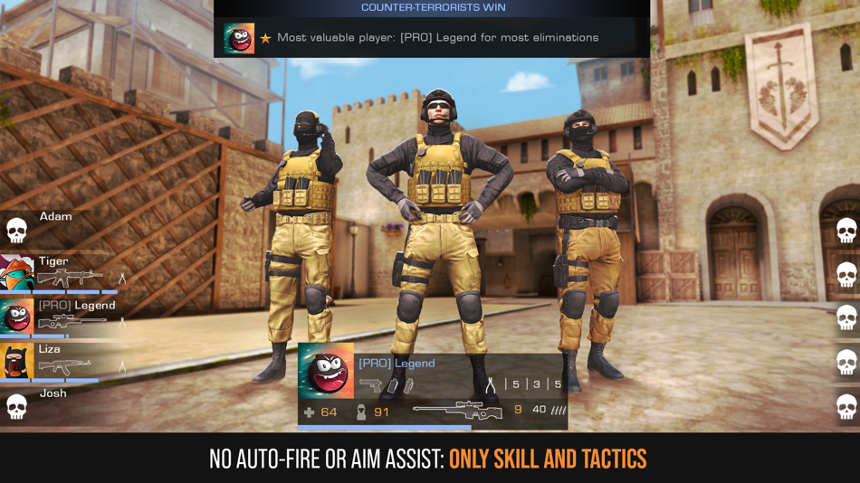 #6. Standoff 2 (iOS) 来自: AXLEBOLT LTD