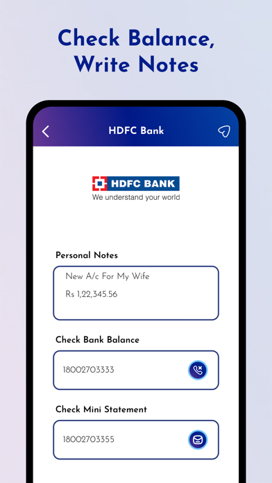 Bank Balance Check - All Banks Screenshot