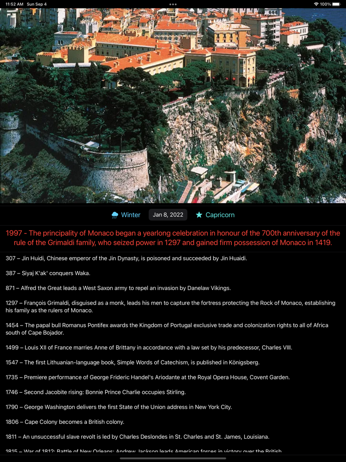 Today - On this day in History