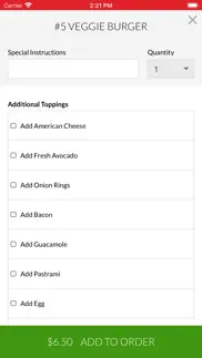 order burger bun iphone screenshot 4