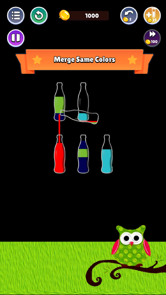 #1. Pour N Sort Water Puzzle (iOS) Podle: Gameward Studio