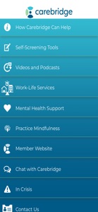 Carebridge EAP screenshot #1 for iPhone