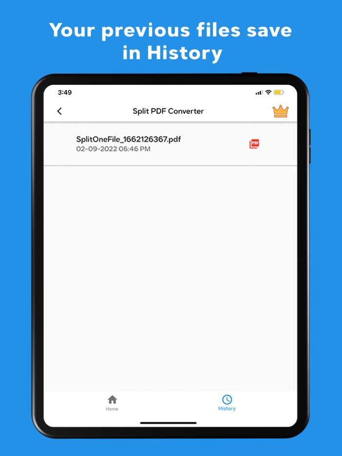 Split PDF Files into Pages