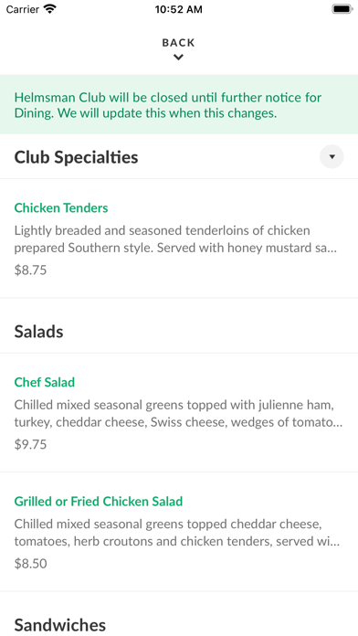 Dine On The Go - Mid South Screenshot