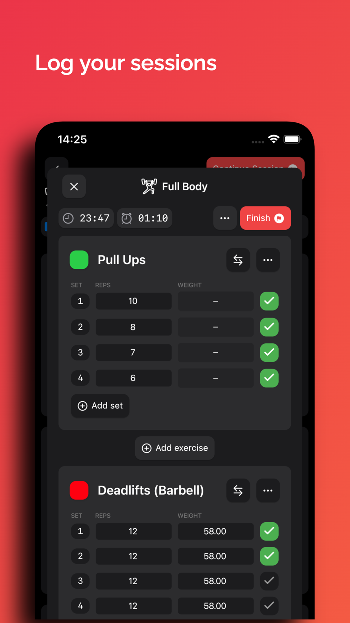 Liftbear - Strength Log