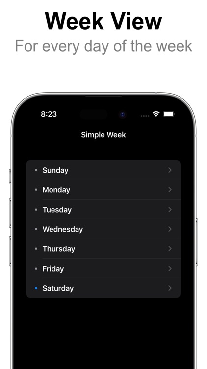 Simple Week