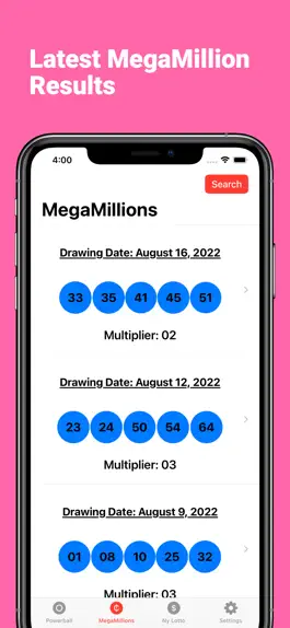 Game screenshot Winnaz - Lottery Results apk