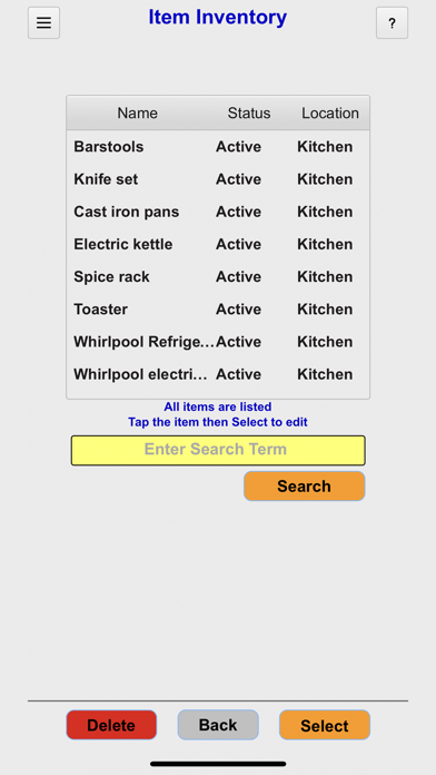 Organized Homes Screenshot