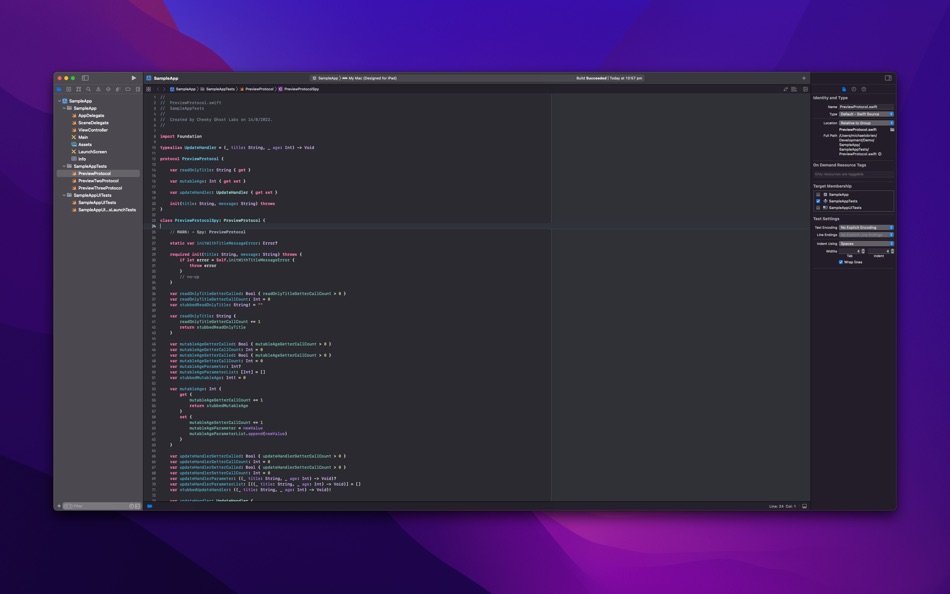 #5. Mimic: MockGenerator for Xcode (macOS) Podle: Michael O'Brien