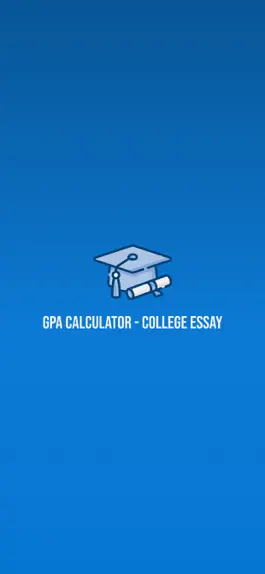 Game screenshot GPA Calculator - College Essay mod apk