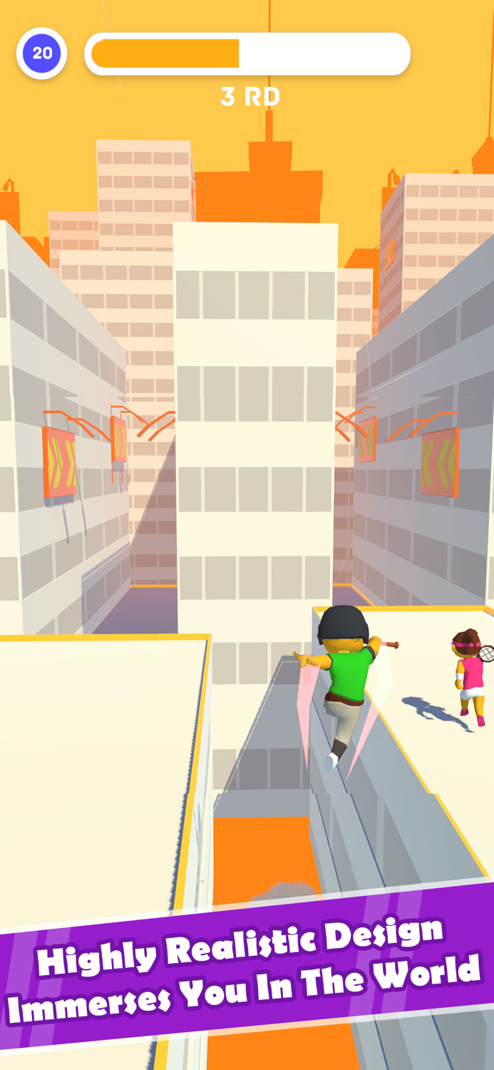 Parkour Race - Fun Run Games