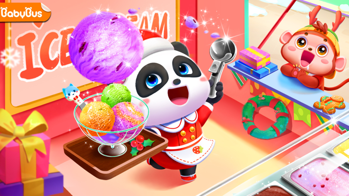 Baby Pandas Ice Cream Truck