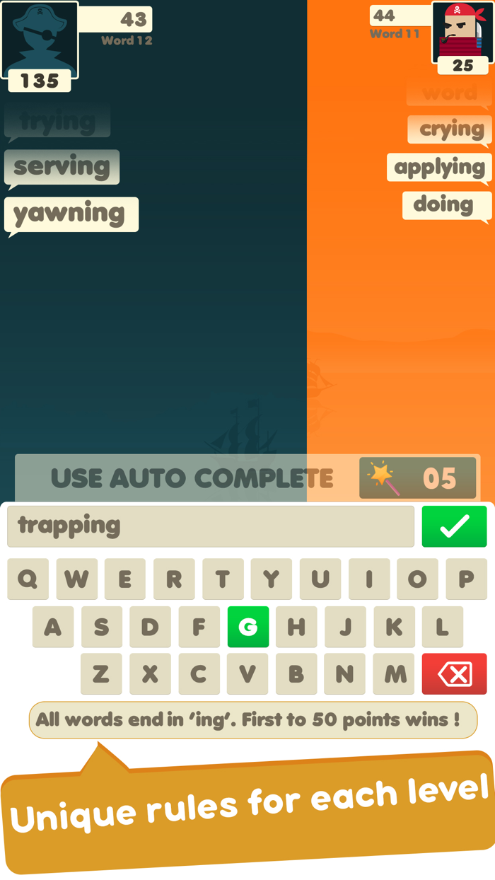 Word War - Word Battle Games