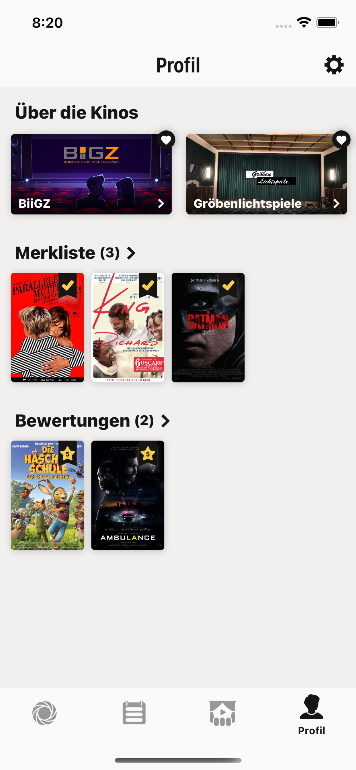 Lieblingskino - CINEWEB