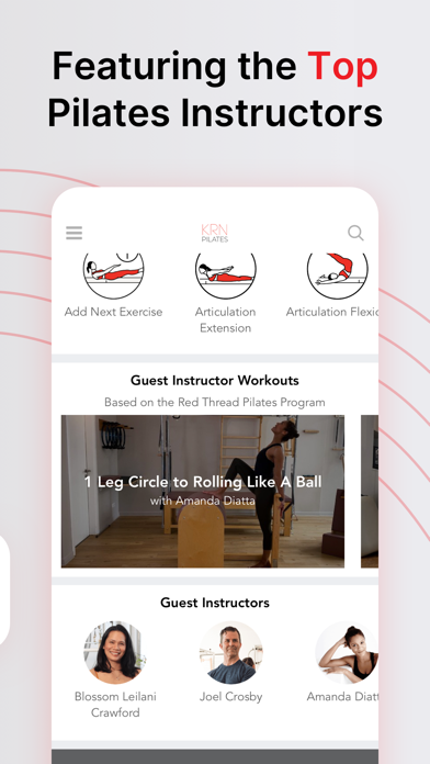 KRN Pilates: Train & Workout Screenshot