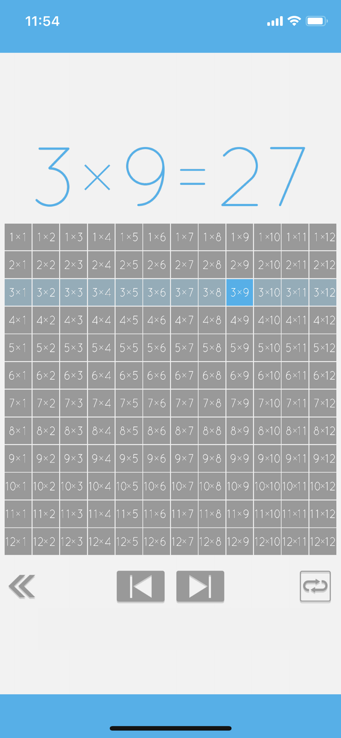 Enjoy Learning Times Tables