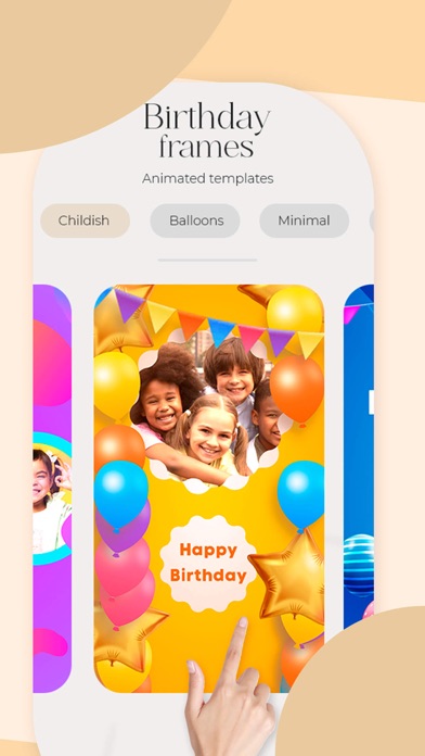 Birthday Greeting - Card Maker Screenshot